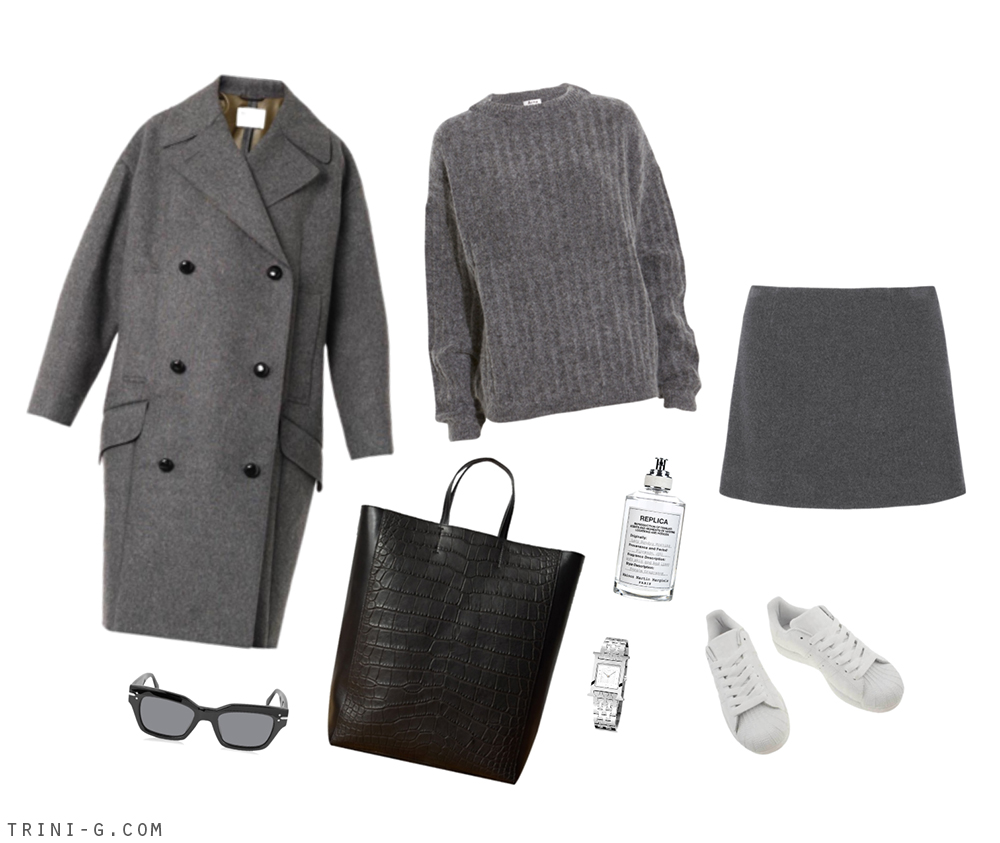 Trini blog | Total grey outfit
