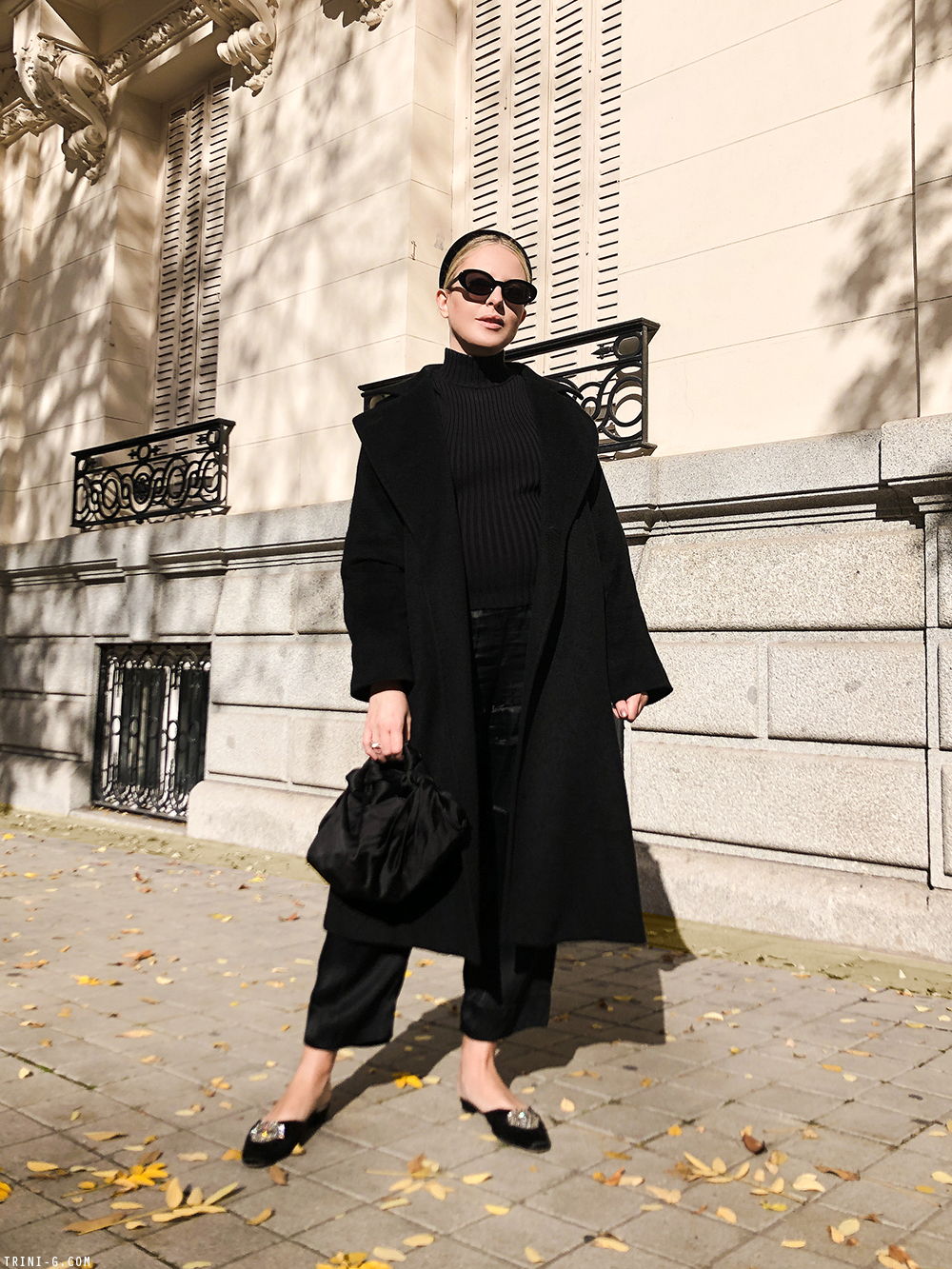 Trini | Jacquemus sweater Reformation trousers