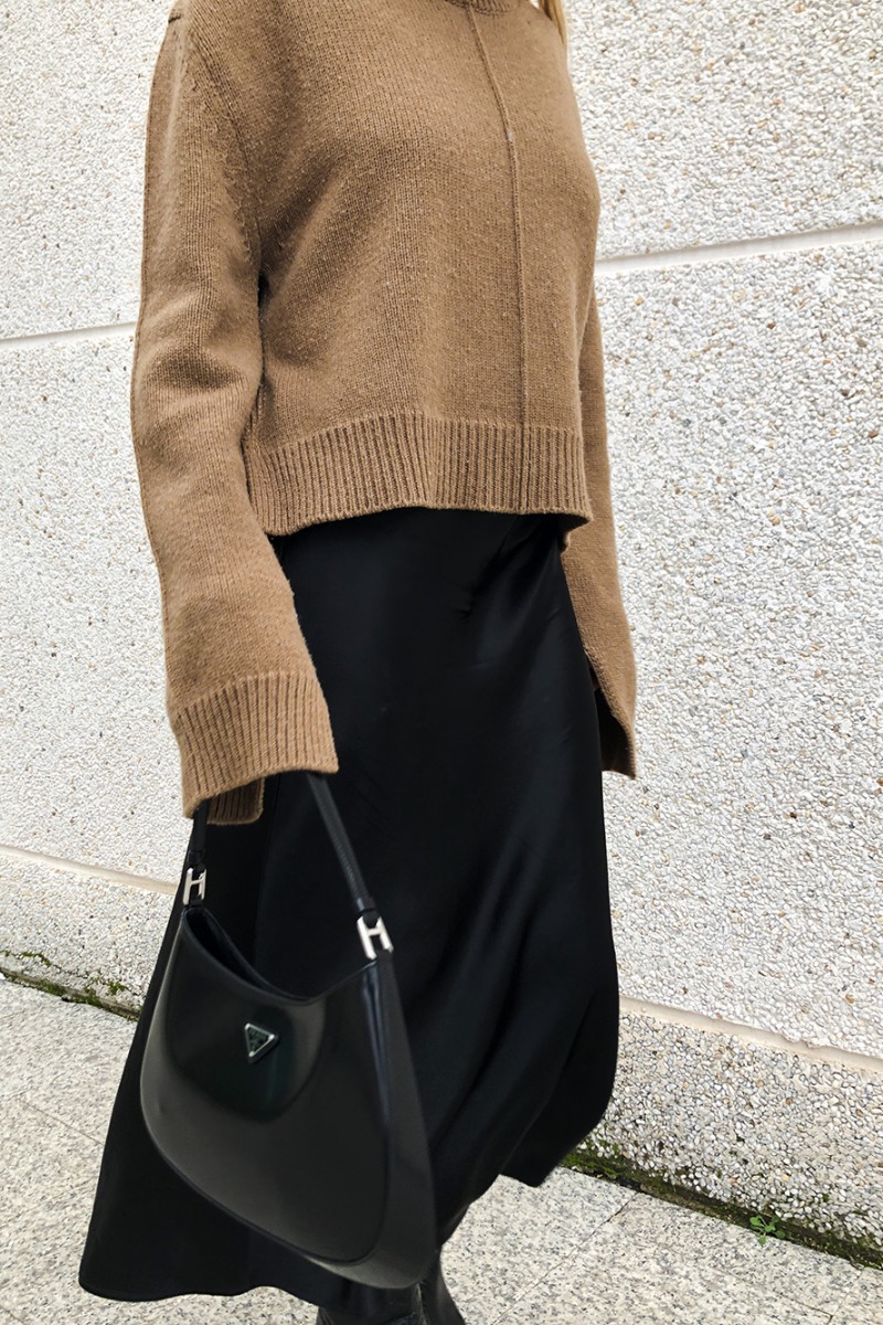 Trini | Celine sweater MaxMara skirt